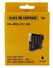 Brother LC61BK Compatible Black Ink Cartridge